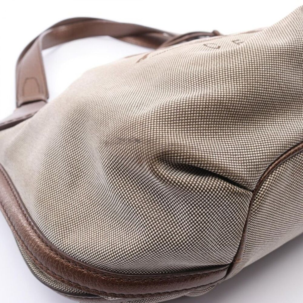 CELINE Carriage Canvas Leather Tote Bag - Picture 5 of 10